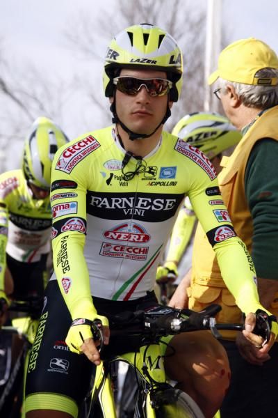 Andrea Guardini (Farnese - Neri) appeared relaxed before the start