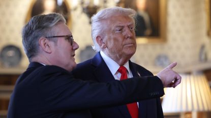 Trump and Starmer hold a bilateral meeting at Chequers