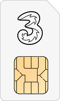 Three SIM (12 months/100GB/Unltd calls/texts): £12/month @ Three