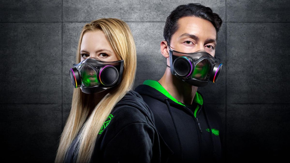 Razer's RGB Face Mask Releases Today Starting at $99 | Tom's Hardware