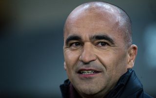 Belgium manager Roberto Martinez