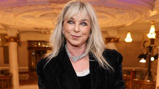 Helen Lederer in a black jacket.