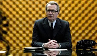 Tinker Tailor Soldier Spy Gary Oldman at the head of the conference table
