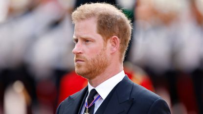 Prince Harry ‘to wear military uniform’ for vigil, seen here as he walked behind Queen Elizabeth II's coffin