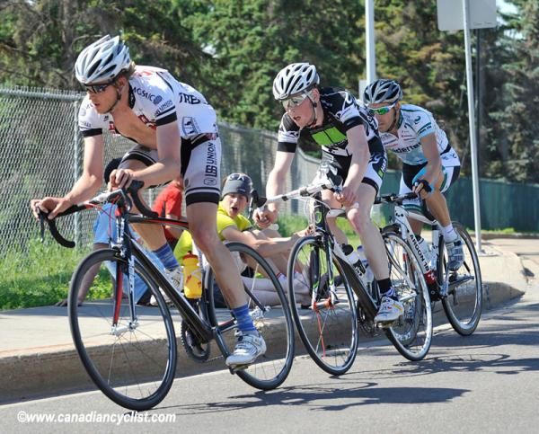 Aaron Schooler (Team H&amp;R BLOCK) and Fran