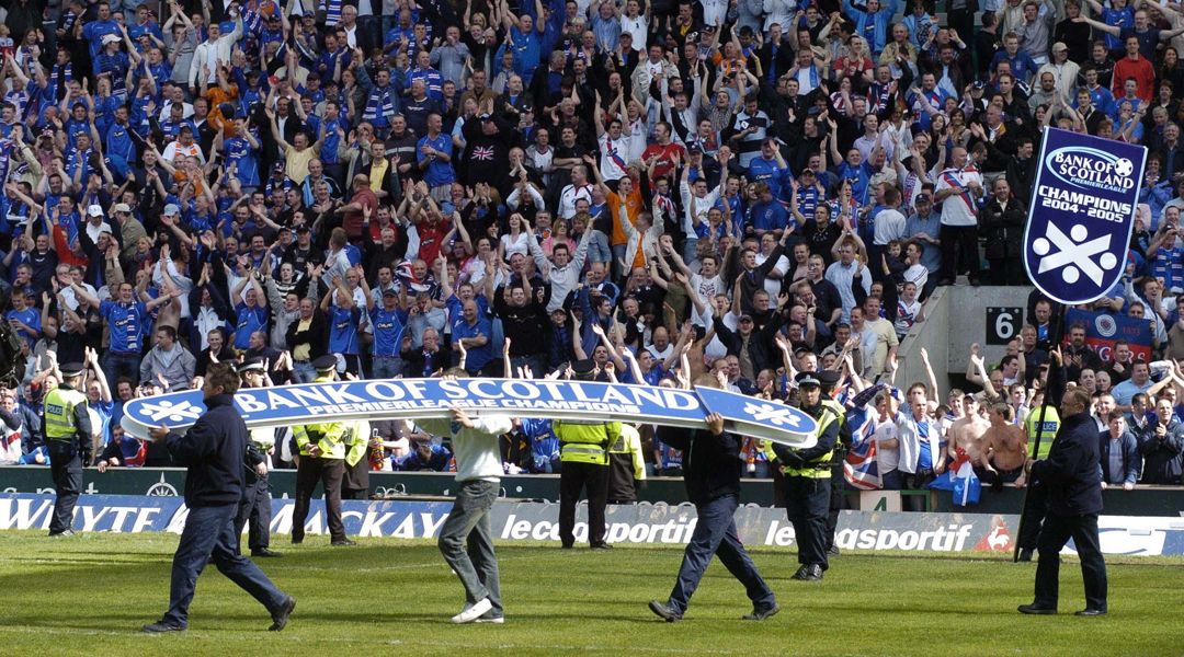 Rangers and Celtic fans can relive original 'Helicopter Sunday