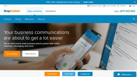 RingCentral MVP VoIP services