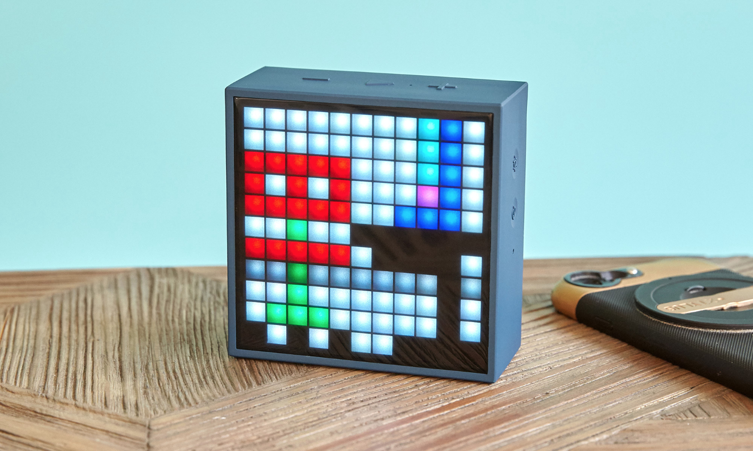 Divoom IFIT-1 Altoparlante Portatile Bluetooth Con Supporto Estraibile Per Smartphone - Colore Blu