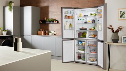 Haier fridge freezer in kitchen
