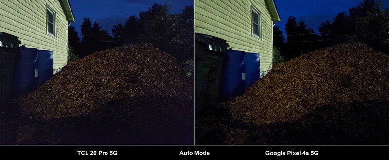 Tcl 20 Pro 5g Vs Google Pixel 4a 5g Night Auto