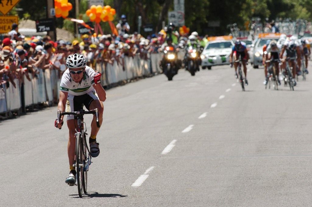 Ben Day gets the stage win in 2005 for the national wildcard team