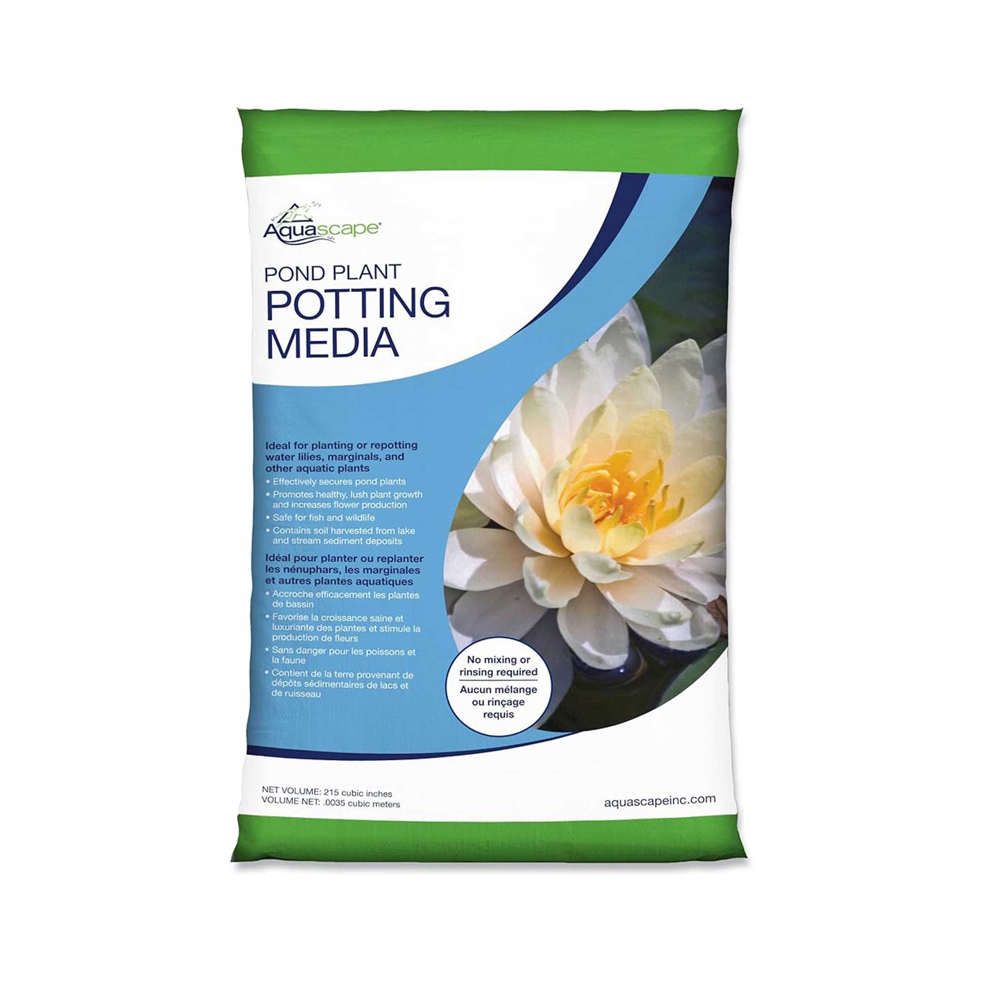 pond plant potting media from Aquascape