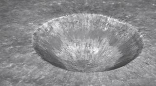 linne crater moon
