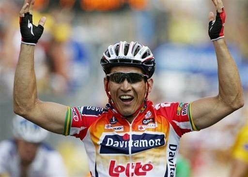 Four was Robbie McEwen's lucky number last year,