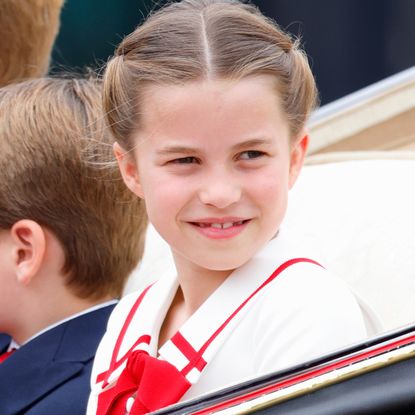 Princess Charlotte at Trooping the Colour