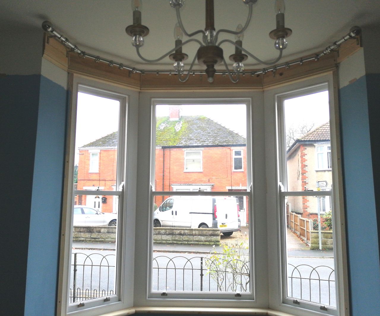 after shot of new windows in Victorian house