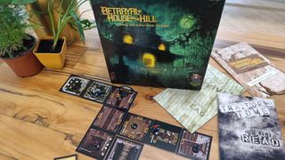 Betrayal at House on the Hill 2nd edition box and board