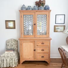 Cabinet curtain