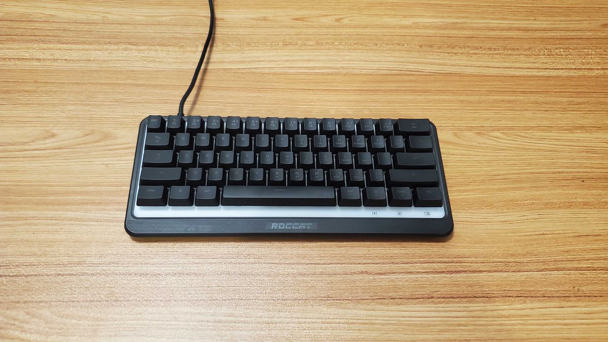 black Roccat Magma Mini keyboard