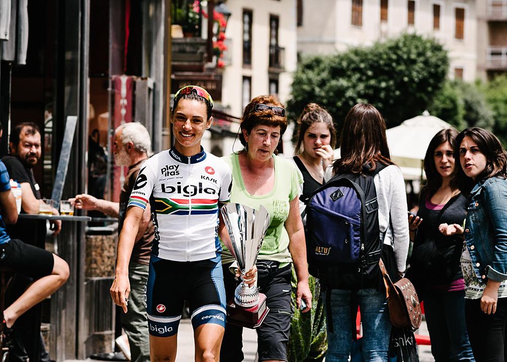 Ashleigh Moolman Pasio (Bigla) finishes second overall