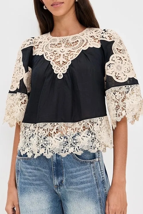 Sea, Medina Lace Top