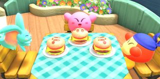 Kirby Forgotten Land Burger