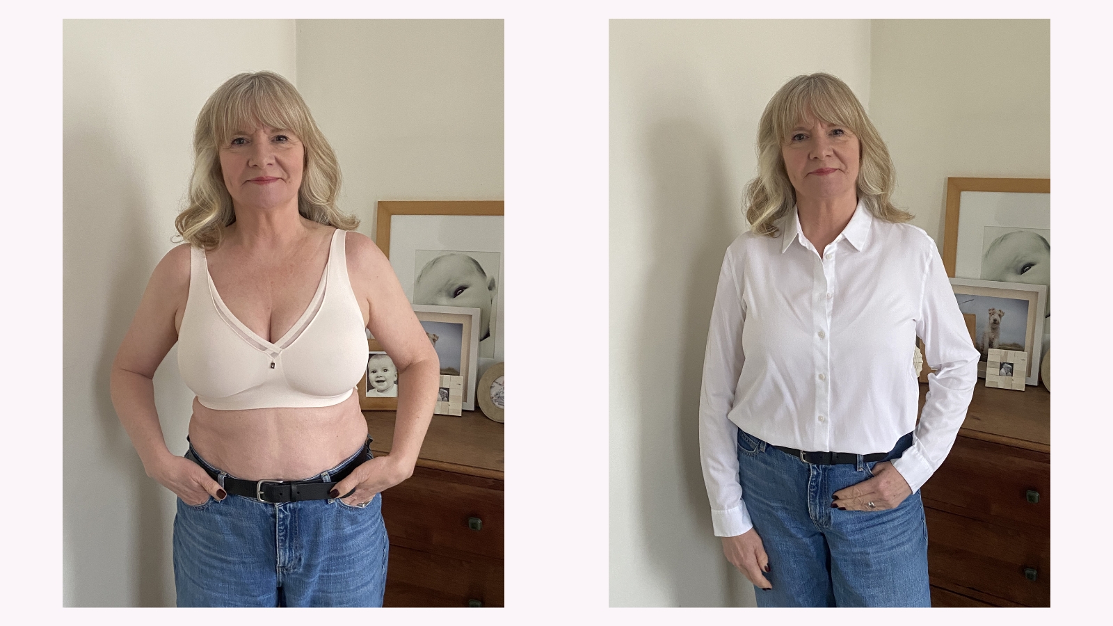 Julie Player wearing Triumph True Sensation Bra