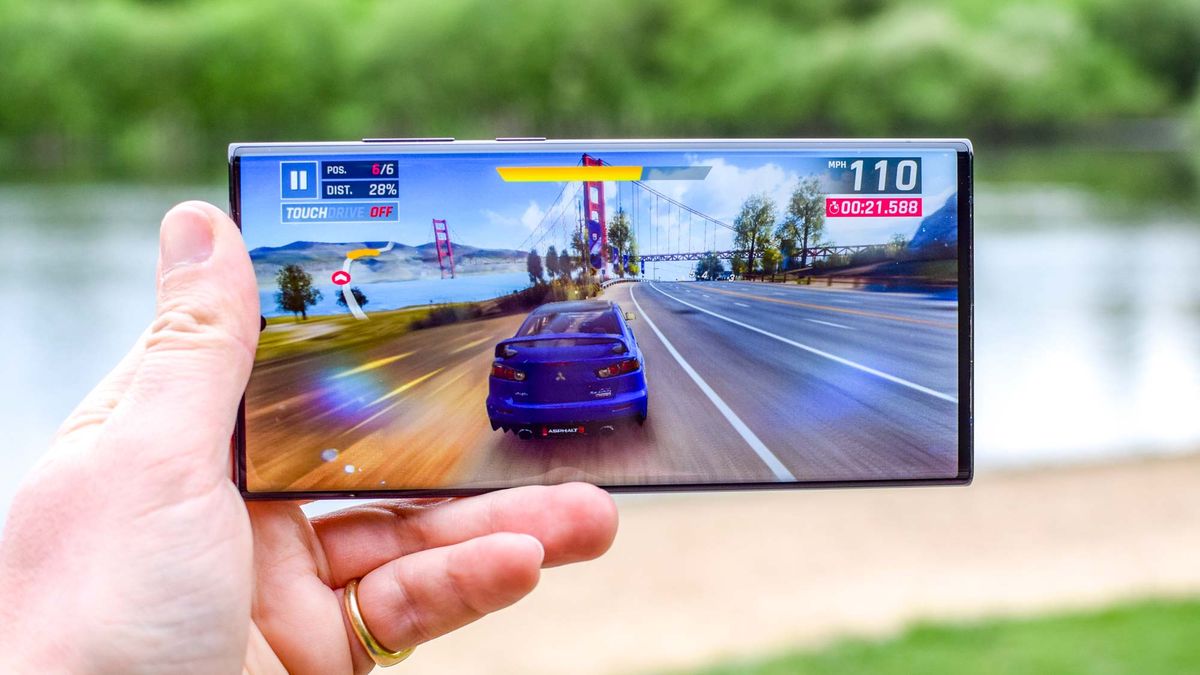 Samsung Galaxy S22 Ultra Asphalt 9 