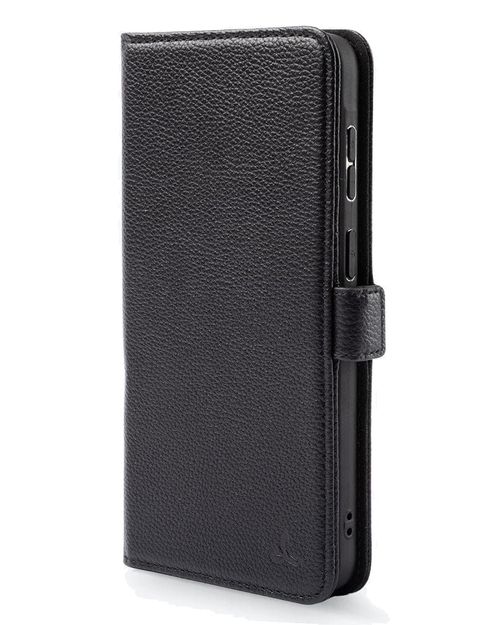 Metro Leather Wallet Case &ndash; Jet Black