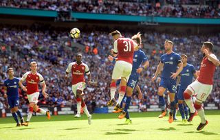 Sead Kolasinac marked his Arsenal debut with the equalising goal in the 2017 Community Shield.
