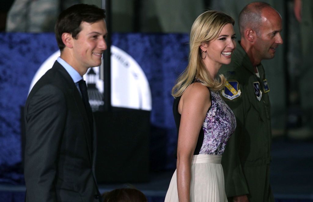 Ivanka Trump and Jared Kushner.