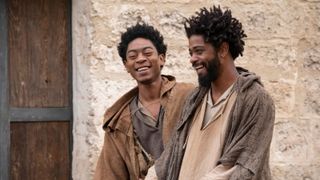 RJ Cyler and LaKeith Stanfield in The Book of Clarence