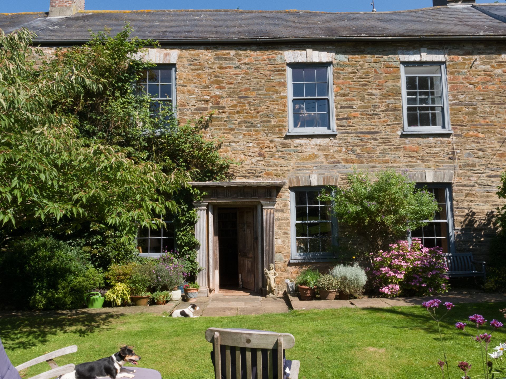 Colourful Grade II-listed Devon Farmhouse | Real Homes