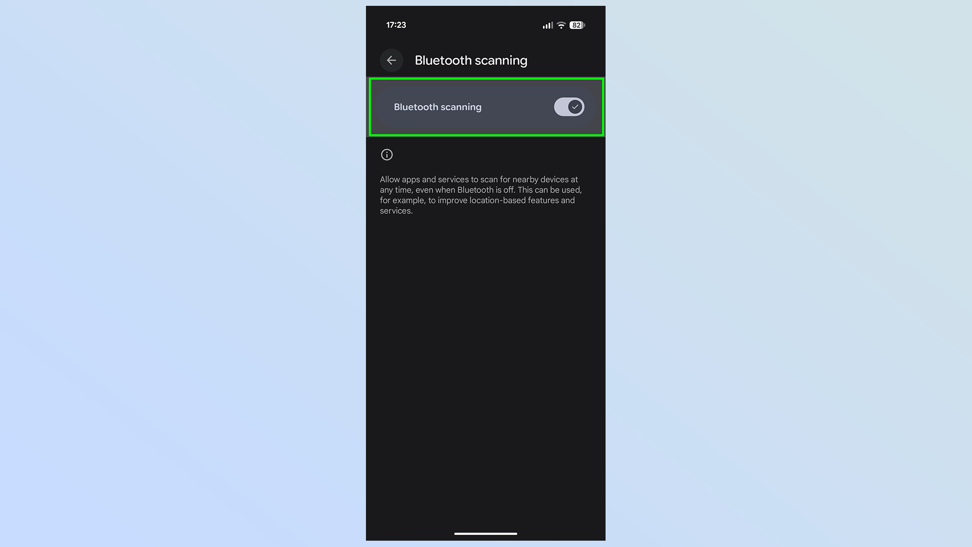 android hidden features for battery life