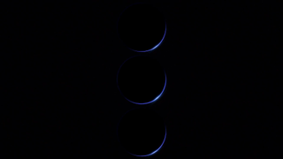 Samsung teaser for the Galaxy Z Fold 7, showing three circles implying cameras