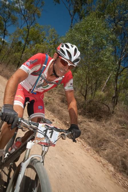 Max Lelli claims second stage win at Crocodile Trophy 2014.