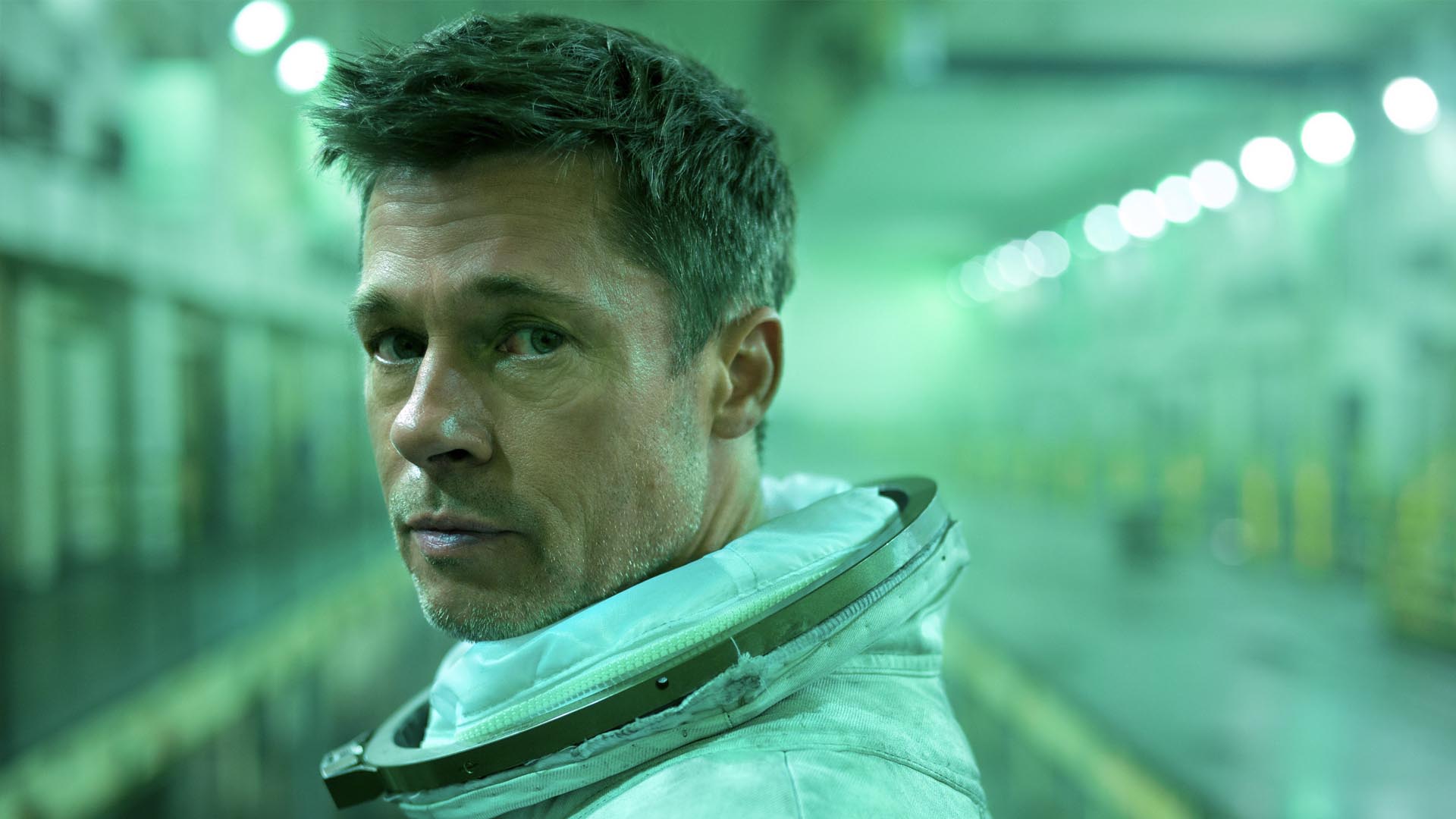 Brad Pitt in Ad Astra.