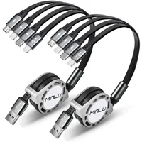 43. Minlu 4-in-1 retractable charging cable (2 pack): $14.99 at Amazon