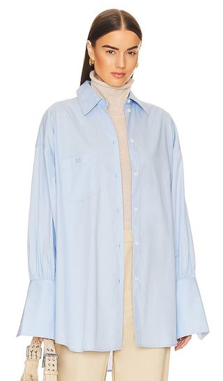 Cotton Poplin Oversized Shirt