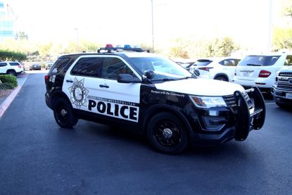 Las Vegas Police car