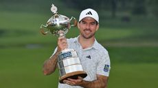 Nick Taylor with the RBC Canadian Open trophy