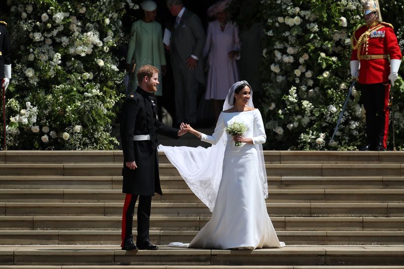 Meghan Markle Givenchy Wedding Dress