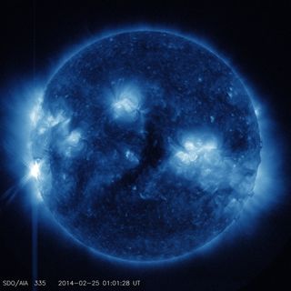 X 4.9 Flare in 335 Angstrom Light