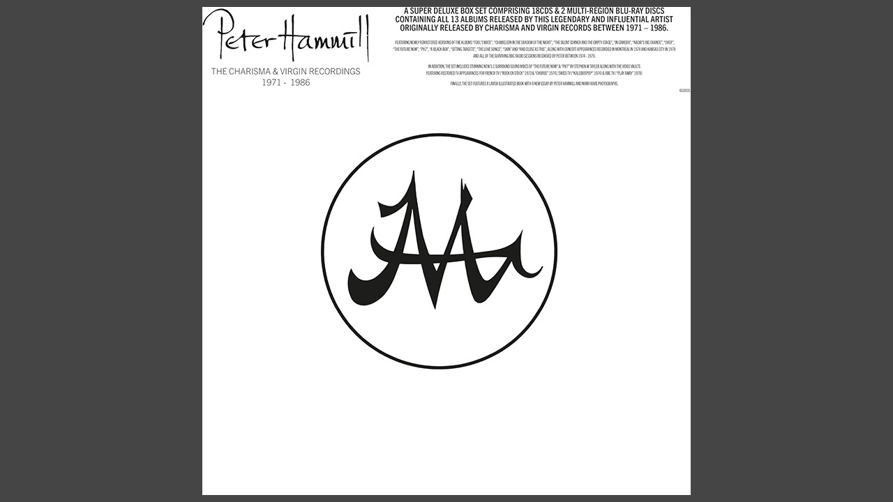 Peter Hammill – The Charisma &amp; Virgin Recordings 1971 – 1986