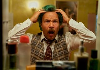 Dad with green hair... Stephen Graham.
