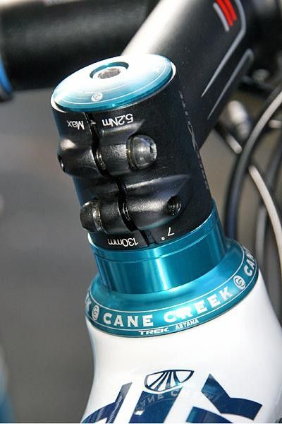 &hellip;but its steerer tubes are not. This one was clearly aluminum.