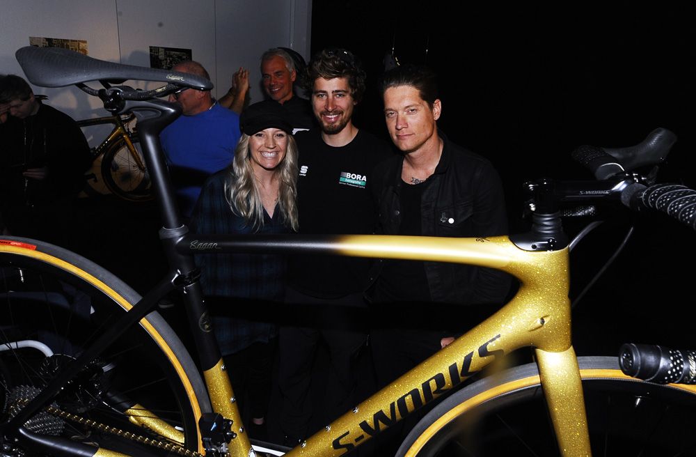 Peter Sagan has some new Specialized bling