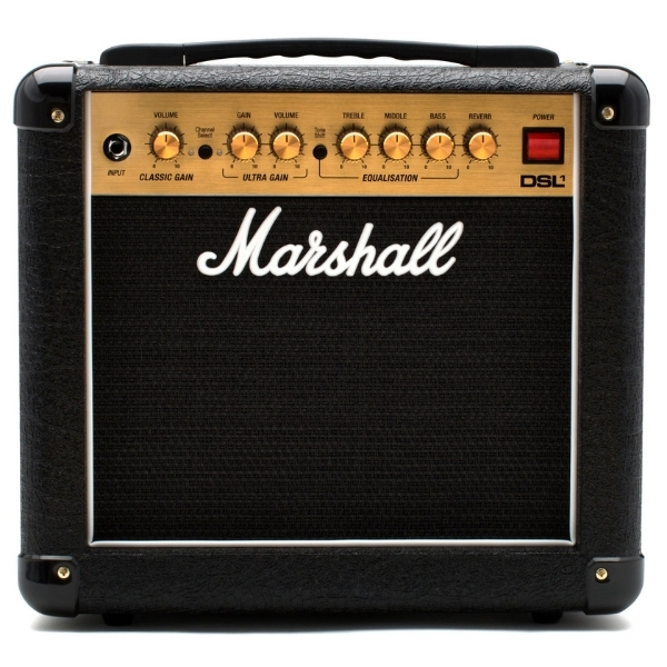 A Marshall DSL1CR tube practice amp