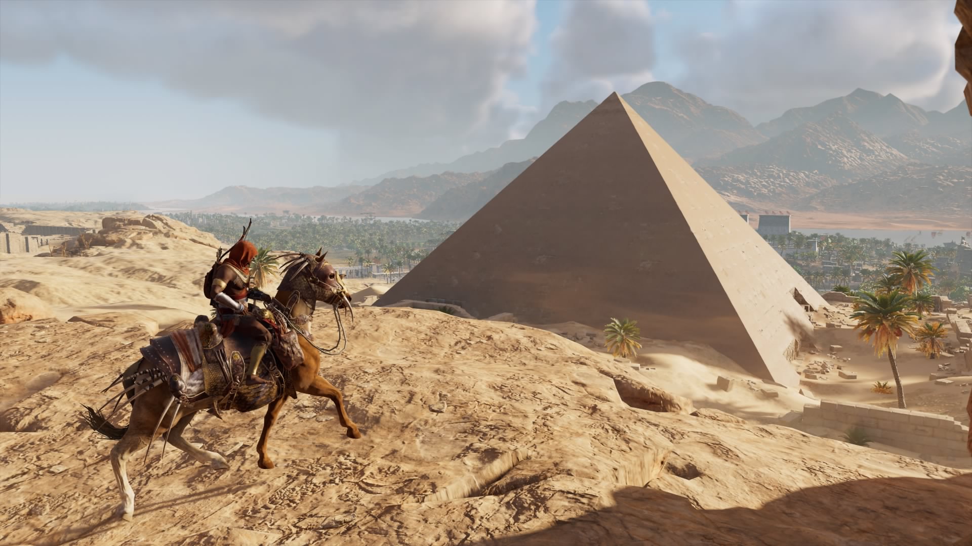 Assassins Creed Origins Egypt - Game Vs Real locations