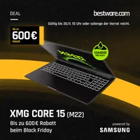 XMG CORE 15 (M22)
Ausstattung:Startpreis:Spare jetzt bis zu 600 Euro!